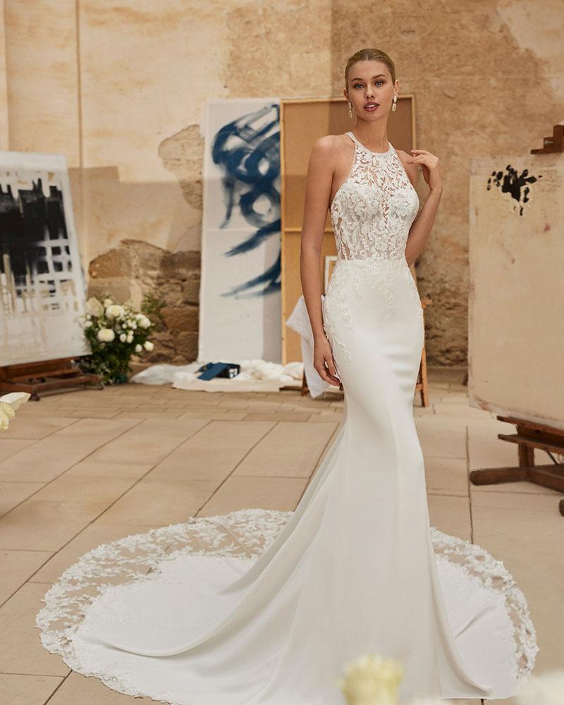 ABITO DA SPOSA AIRE BARCELONA MARIBEL