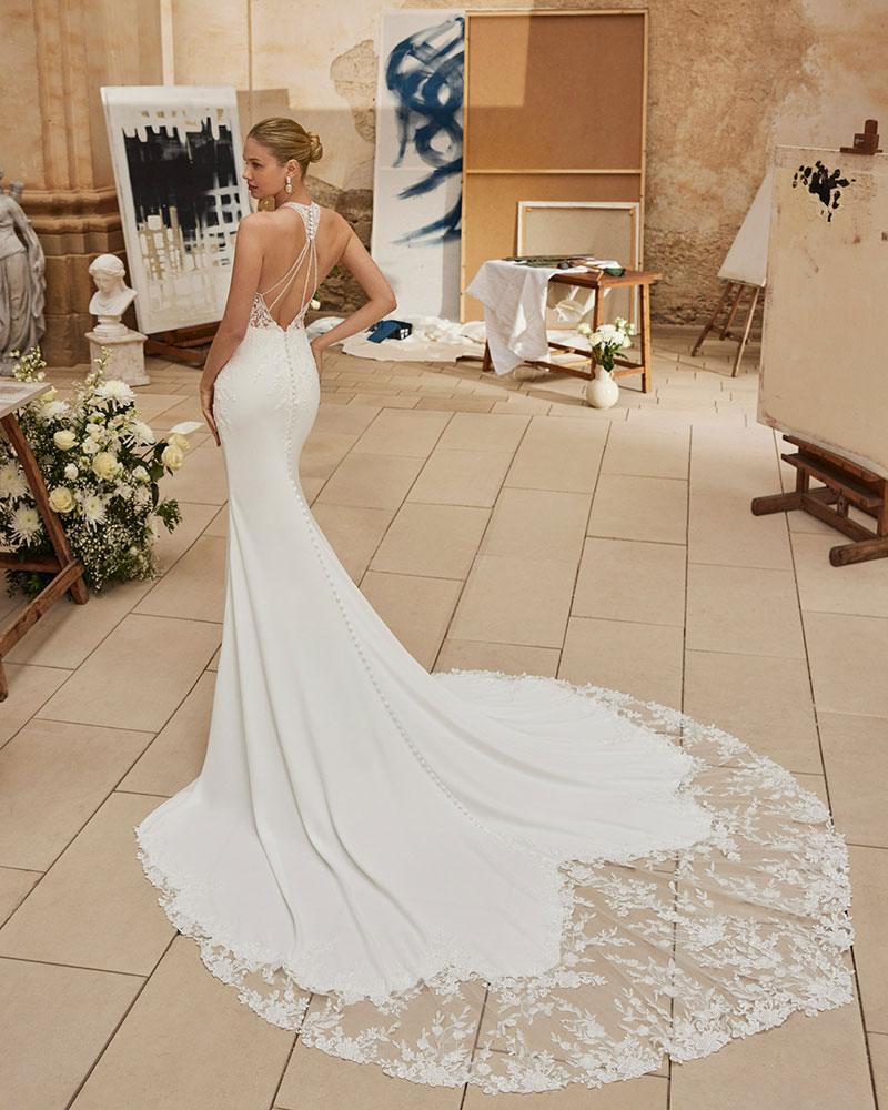 ABITO DA SPOSA AIRE BARCELONA MARIBEL