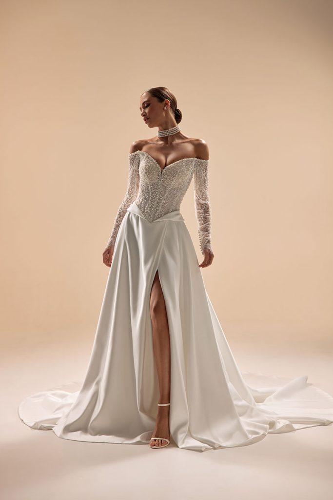 ABITO DA SPOSA NATALI STYRAN EDELWEISS