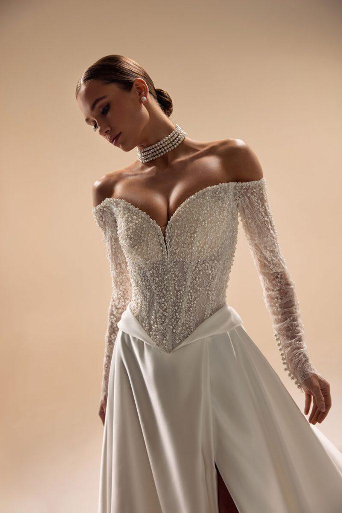 ABITO DA SPOSA NATALI STYRAN EDELWEISS