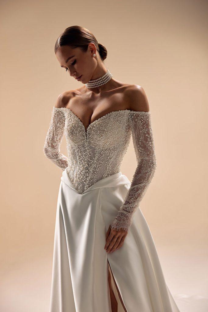 ABITO DA SPOSA NATALI STYRAN EDELWEISS