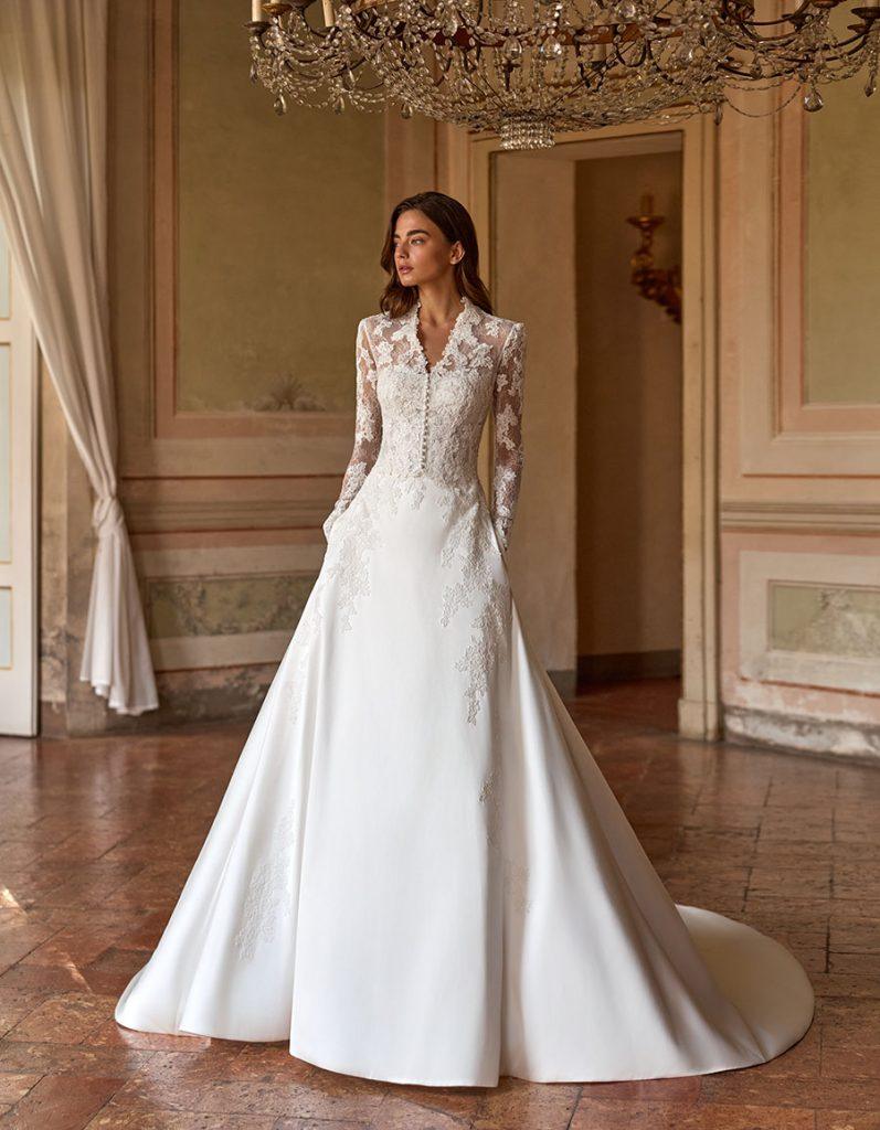 ABITO DA SPOSA ALBERTO PALATCHI ANETTE