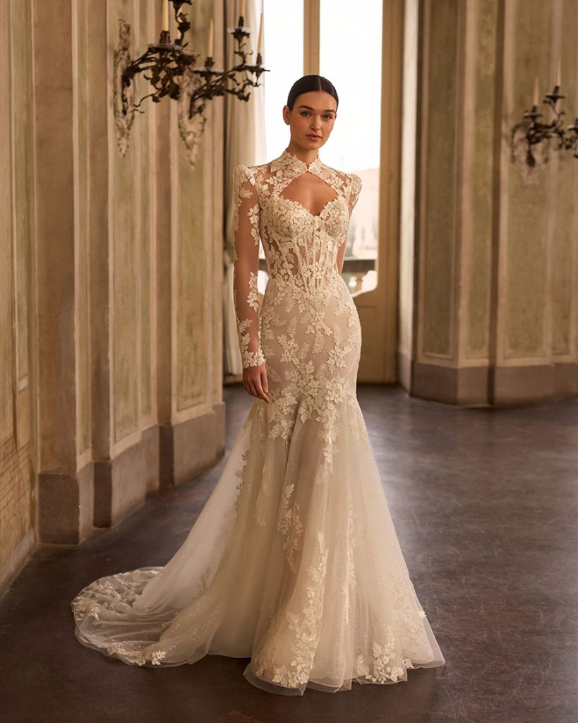 ABITO DA SPOSA ALBERTO PALATCHI HELICONIA