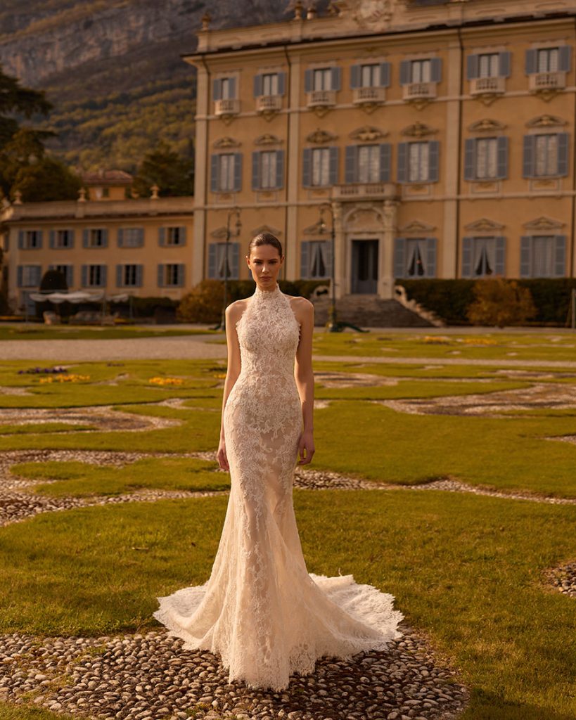 ABITO DA SPOSA ALBERTO PALATCHI TOPAZ