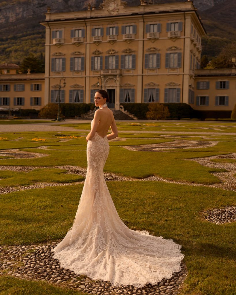 ABITO DA SPOSA ALBERTO PALATCHI TOPAZ