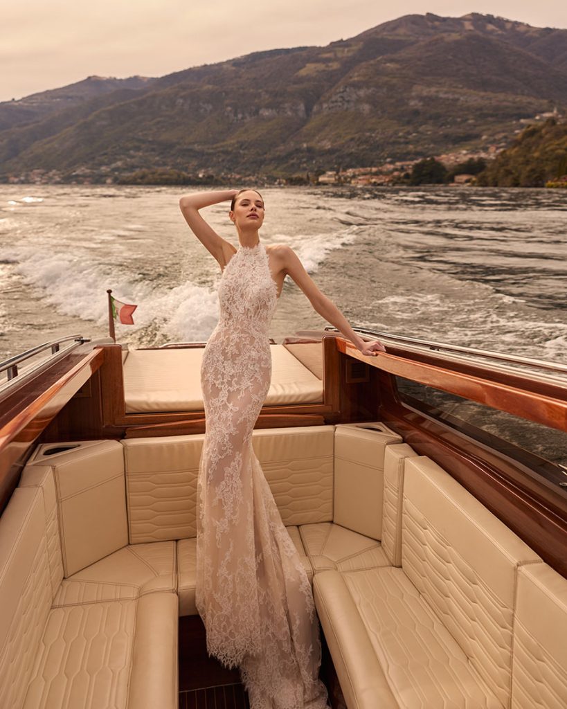 ABITO DA SPOSA ALBERTO PALATCHI TOPAZ