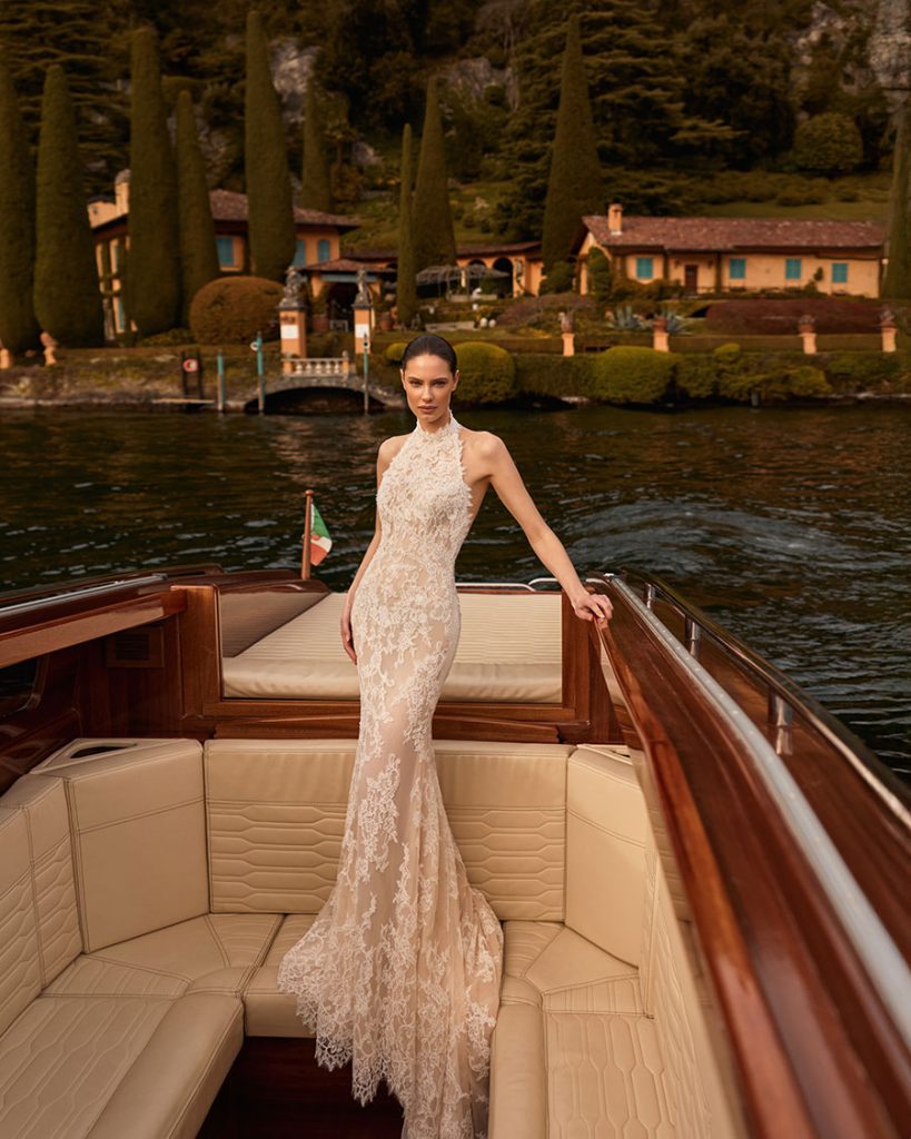 ABITO DA SPOSA ALBERTO PALATCHI TOPAZ