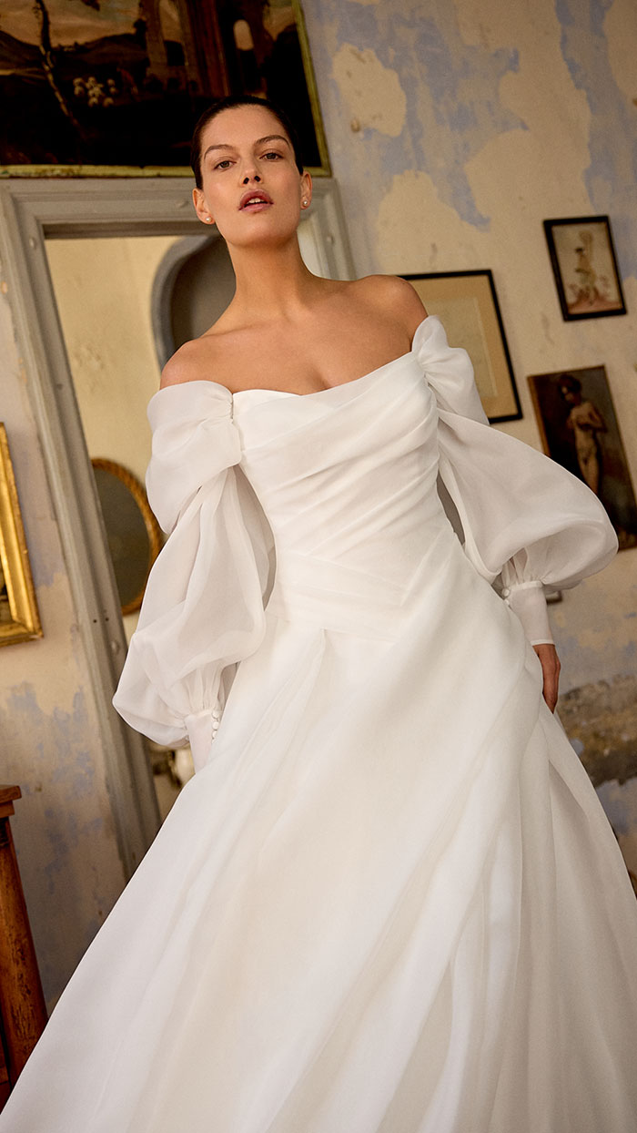 ABITO DA SPOSA POEZA BRIDE VIRELLE