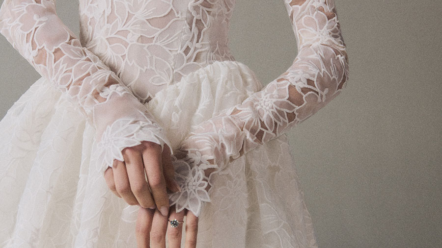 ABITO DA SPOSA POEZA BRIDE LUNARIA